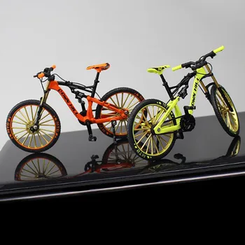 1/10 stop metalu do odlewania pod ciśnieniem rower model zabawki wyścigowy cykl krzyż rower górski replika kolekcja dla dzieci prezent hobby