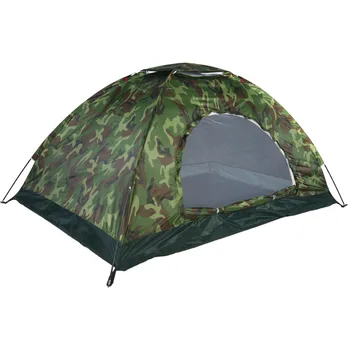 1-4 osób przenośny odkryty camping kamuflaż namiot odkryty wakacje podwójna para camping namiot lampa ochrona namiot