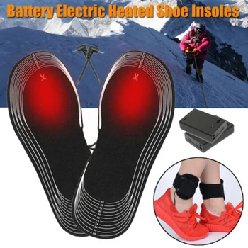 1 para z podgrzewaną wodą Wkładki butów buty grzałka do stóp Akumulator elektroniczny podgrzewacz Pad do zimy can CSV