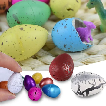 10 szt./lot nowość gag zabawki dla dzieci słodkie magiczne wylęgowe rosnące jaja zwierząt, dinozaurów wczesne edukacyjne zabawki dla dzieci prezenty świąteczne Juguetes