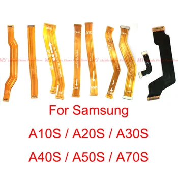 10 szt. nowy główny złącze płyty głównej wyświetlacz LCD elastyczny kabel do Samsung Galaxy A10S A20S A30S A40S A50S A60S A70S część zamienna