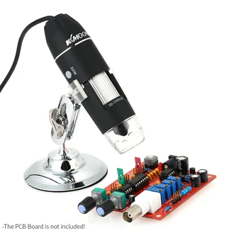 1000X / 1600X USB mikroskop ręczny przenośny mikroskop cyfrowy USB interfejs mikroskopy elektronowe 0.3 MP 8 LED z uchwytem kątowym