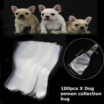 100pcs bzdura kolekcja spermy worek rękawa pies sztuczne zapłodnienie powłoki