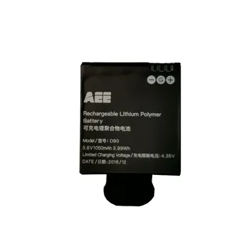 1050mah nowa bateria do AEE D90 S90 S91B lyfe battery