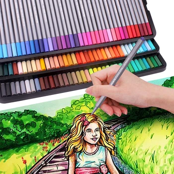 108 kolorów Fineliner Color Pen Set kolorowe cienkie 0,4 mm filcu końcówki w 108 poszczególnych kolorach - porowaty punktowy uchwyt do rysowania