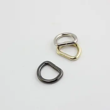 10szt 100szt 4.0 mm 19*15 mm otwarte pierścień,легкосплавный metalowy d-ring okrągłe pasy torby akcesoria talii złącze