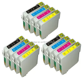 12 kompatybilny kartridż Epson Stylus BX600FW BX610FW BX300F SX415 SX610FW SX410 SX200-drukarka T0711-T0714 711