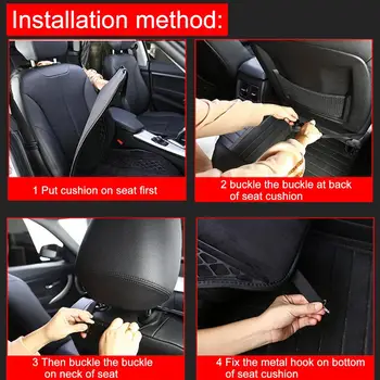 12V 30W Velveteen Car Heating Cushion Auto 3-Speed Adjust Temperature Heating Seat Pad Mat Cover High Temperature Resistant Pad