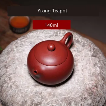 140 ml Isin Циша lub herbaty znany DahongpaoTeapot czysty handmade fioletowy glinianym lub herbaty wrzątkiem herbaty lub herbaty Oolong herbaty