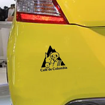 16*15.4 cm Cafe de Colombia logo naklejka naklejki motocyklowe suv zderzak okno samochodu laptop stylizacja samochodu