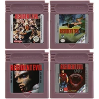 16 bitowy kaseta do gier konsola mapa dla Nintendo GBC Residen Evil Series w języku angielskim wydanie