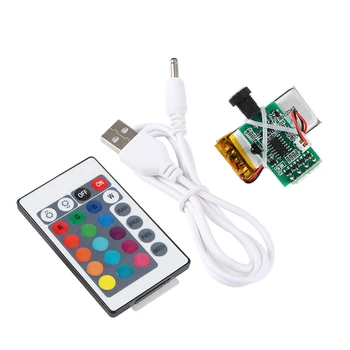 16 kolorów LED Moon Lamp Board 3D Printer Parts Night Circuit Panel With Battery 1W Touch Sensor Remote Control High Brightness