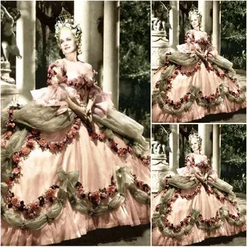 18 wieku wojna Domowa Południowe sukienka Belle suknia wieczorowa/wiktoriańskie suknie Lolity sukienka Scarlett US6-26 SC-1048
