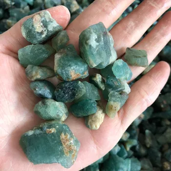 1kilo Mix size szmaragdowy kamień zielony kamień szlachetny do wyrobu biżuterii i grandidierite treasure healing meditation