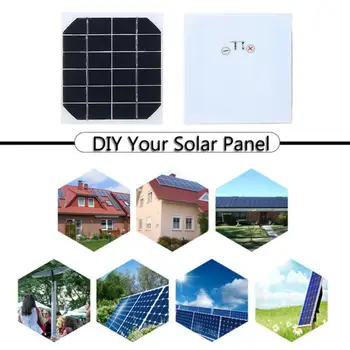2 W 6 bateria słoneczna Bateria zabawka ładowarka Diy małe panelu generator prądotwórczy, dom baterie słoneczne panele słoneczne moc S0D6