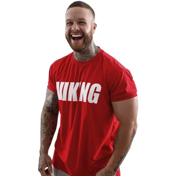 2019 Fashion Brand New clothing Gyms Tight t-shirt mens fitness t-shirt homme Gyms t shirt Muscle Men fitness Summer tops
