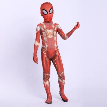 2019 Miles Morales 3D print kostium Pająka kostium dorosłych dzieci chłopców pająk Zentai cosplay kostium superbohatera kostium na Halloween