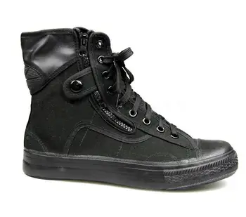 2019 armii moda Czarna przewiewna ochronna, obuwie ochronne buty gumowe antypoślizgowe ubrania treningowe buty wysokie