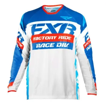 2020 enduro Cycling T-shirt Downhill Mountain Bike Long Sleeve Racing Clothes DH MTB Offroad Motocross Jerseys hurtownia FXR