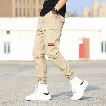 2020 kieszenie cargo spodnie męskie casual biegaczy luźne spodnie taktyczne Harajuku meble ubrania hip-hop moda Swag XXXL