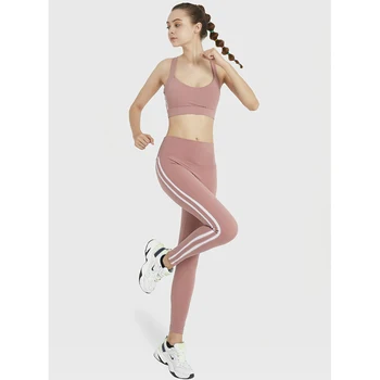 2020 kobiety bez szwu joga zestaw fitness dresy siłownia tkaniny Joga z długim rękawem koszule z wysokim stanem jogging legginsy treningu odzież