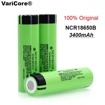 2020 nowy oryginalny NCR18650B 3.7 v 18650 3400 mah bateria litowa baterie do latarki