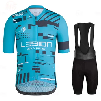 2021 LEGION of LOS ANGELES jazda na Rowerze Jersey zestaw letnia odzież rowerowa Maillot Ropa Ciclismo MTB rowerowa odzież sportowa odzież Raphaing