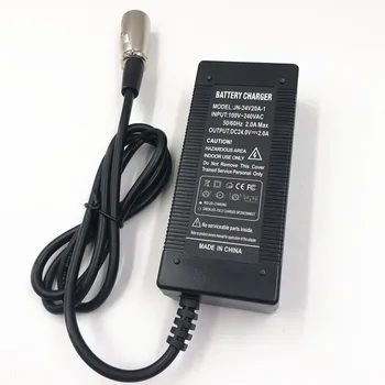24V 2A Scooter Battery Charger for Jazzy Power Chair,Pride Hoveround Mobility,Schwinn S150 S300 S350 S400 S500 S650,Ezip 400 500