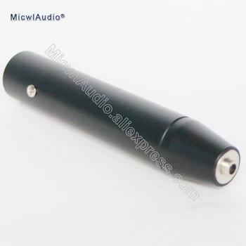 3,5 mm wejście stereo jalck dla pojemnościowego mikrofonu Sennheiser do standardowego 3Pin wyjścia 10-52 V zasilacz fantomowy