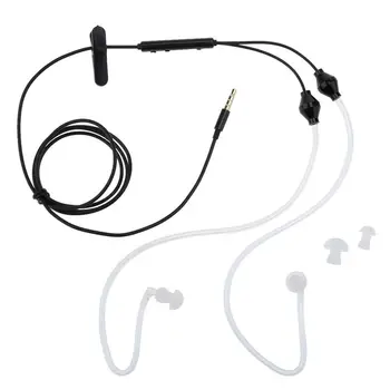 3,5 mm wtyk powietrznej rurki anty-promieniowanie słuchawki 2 Powietrzno-akustyczna rurka zestaw słuchawkowy stereo do iPhone Samsung