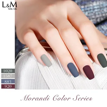 3 szt IDO COLOR SERIES Morandi 36 kolorów żel do paznokci hurtownia UV Soak Off UV/ LED matte top nail art żel-lakier