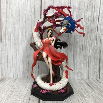 30 cm anime One Piece Aurora National Wind Boa Hancock GK pomnik PVC figurka duży rozmiar kolekcja model zabawka lalka prezent
