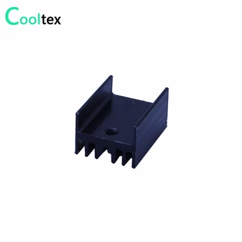 (30 szt./lot) 21x15x11mm IC heatsink TO-220 TO220 Triode heat sink integrated circuit