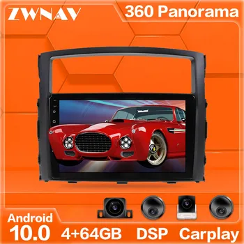 360 kamer Android system samochodowy odtwarzacz multimedialny dla Mitsubishi Pajero 2006-11 GPS Navi Radio stereo ekran dotykowy IPS głowicy
