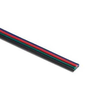 4 pinowy przewód elektryczny 10m 22AWG SM JST kabel cynowana miedziane przewody RGB kontroler kabel do 5050 taśmy led moduł świetlny