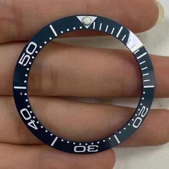 40 mm ceramiczny pierścień wstawić pierścień wewnętrzny średnica 31,5 mm oglądać pierścień Seamaster zegarek części