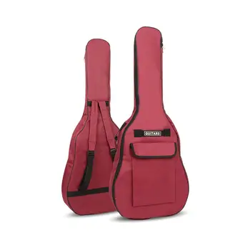 41 cal Oxford tkanina akustyczna gitara koncertowa torba futerał podwójne szelki miękkie gitara Wodoodporny plecak 5 mm pasy