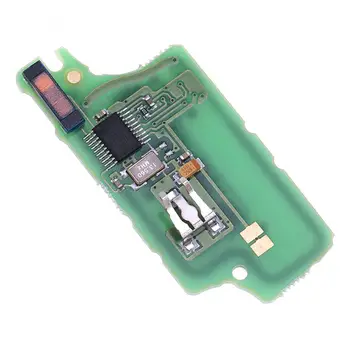 433 Mhz 3 przyciski trwałe nieobrzezany klapki zdalny brelok samochodowy z lekkim Przyciskiem ID46 chip do Citroen C3 C4 C5 modelu 2005-2011
