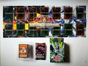 49 kart japońska gra King Card Iron Box Yugioh Card anime gra King Car angielskie karty kolekcja szachów i kart rzadkie karty