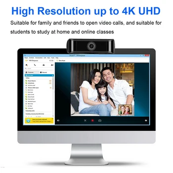 4K HD 1080P autofocus webcam kamera wbudowany mikrofon USB kamera zajęcia komputerowe czat połączenie pulpitu lub przenośnej kamery