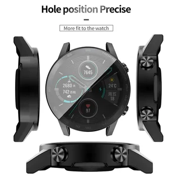 5 opakowań miękkich pokrowców z powłoką TPU dla Huawei Honor Magic Watch 2 46 mm elastyczne противоударная pokrywa cienka uniwersalny ochronna, zderzak