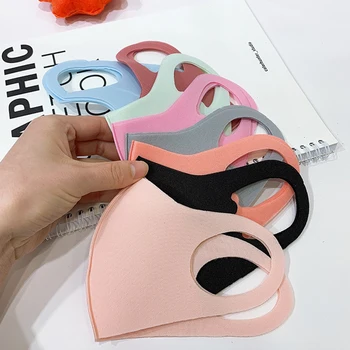 5 szt. PM2.5 Filtr Maska dzieci anty-zanieczyszczenia maski chłopcy dziewczęta cukierki oddychające maski do prania i wielokrotnego użytku