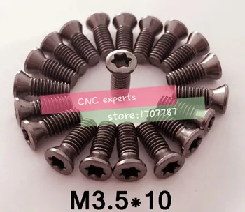 50szt M3.5*10 mm tokarka CNC narzędzia zapasowe śruby Torx śruby
