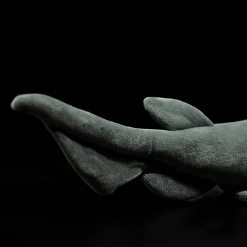 52 cm długie realistyczne falbanki rekin miękkie zabawki super miękkie realistyczne zwierzęta morskie, rekiny zabawki pluszowe dla dzieci