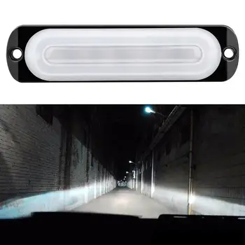 5SZT 12V LED Work Light Bar Floods Spot 4WD Offroad Car SUV Driving Fog Lamp 6 LED Car Emergency Lights For Truck, ATV, UTV