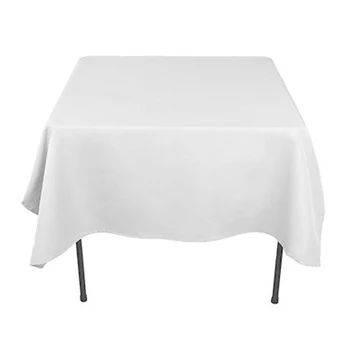 6 kolorów nappe de table 145 cm x145 cm satyna obrus obrus, biała i Czarna dla bankiet suknia ślubna dekoracja wystrój domu