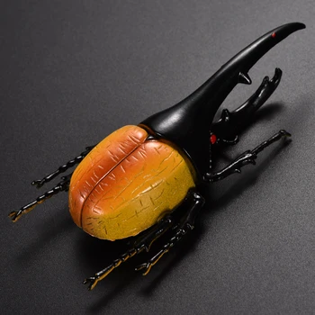 6 szt. nietoksyczne symulacja żuk owad modelu dzieci dorosłe zabawki Halloween prank sztuczka rekwizyty prezent dla dzieci