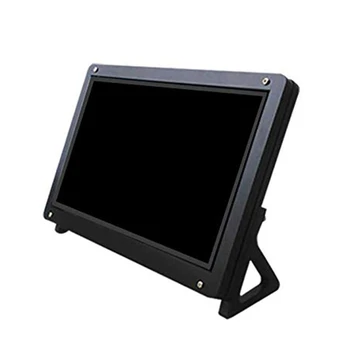 7 calowy wyświetlacz monitor LCD etui wsparcie uchwyt do Raspberry Pi 3 akrylowa obudowa uchwyt LCD czarny
