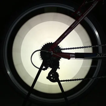 72 szt DIY rower odblaskowe laski rower górski koła felgi bezpieczeństwa szprychy reflektor rurka do jazdy konnej FK88