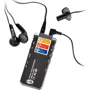 8GB dyktafon USB Flash Digital Audio professional voice activated dyktafon obsługa 650Hr dyktafon odtwarzacz MP3